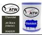 Preview: Chevrolet, Jet Black (Interior), WA600R: 500ml Lackdose, von ATW Autoteile West.